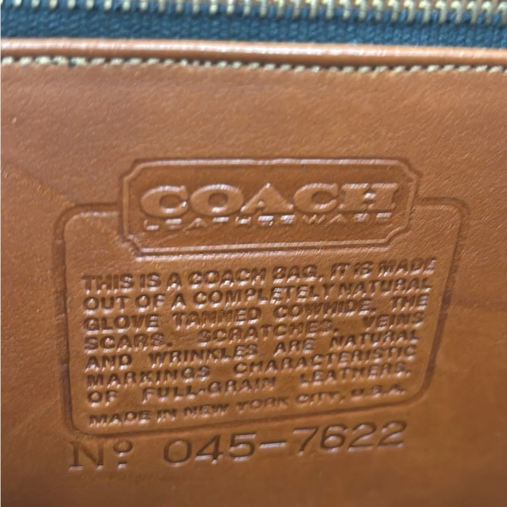 Coach Vintage Rambler w/ Original Box & Coach Tissue Paper. FREE SHIPPING! - Picture 3 of 14